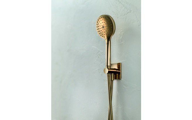 Aquatica RD 250 Handshower with Holder and Hose in Gold 01 (web)